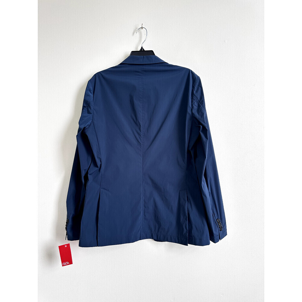 Z ZEGNA Men’s Slim Fit Sport Tech Packable Blazer Jacket Size 48R $895 Teal blue - Picture 7 of 15